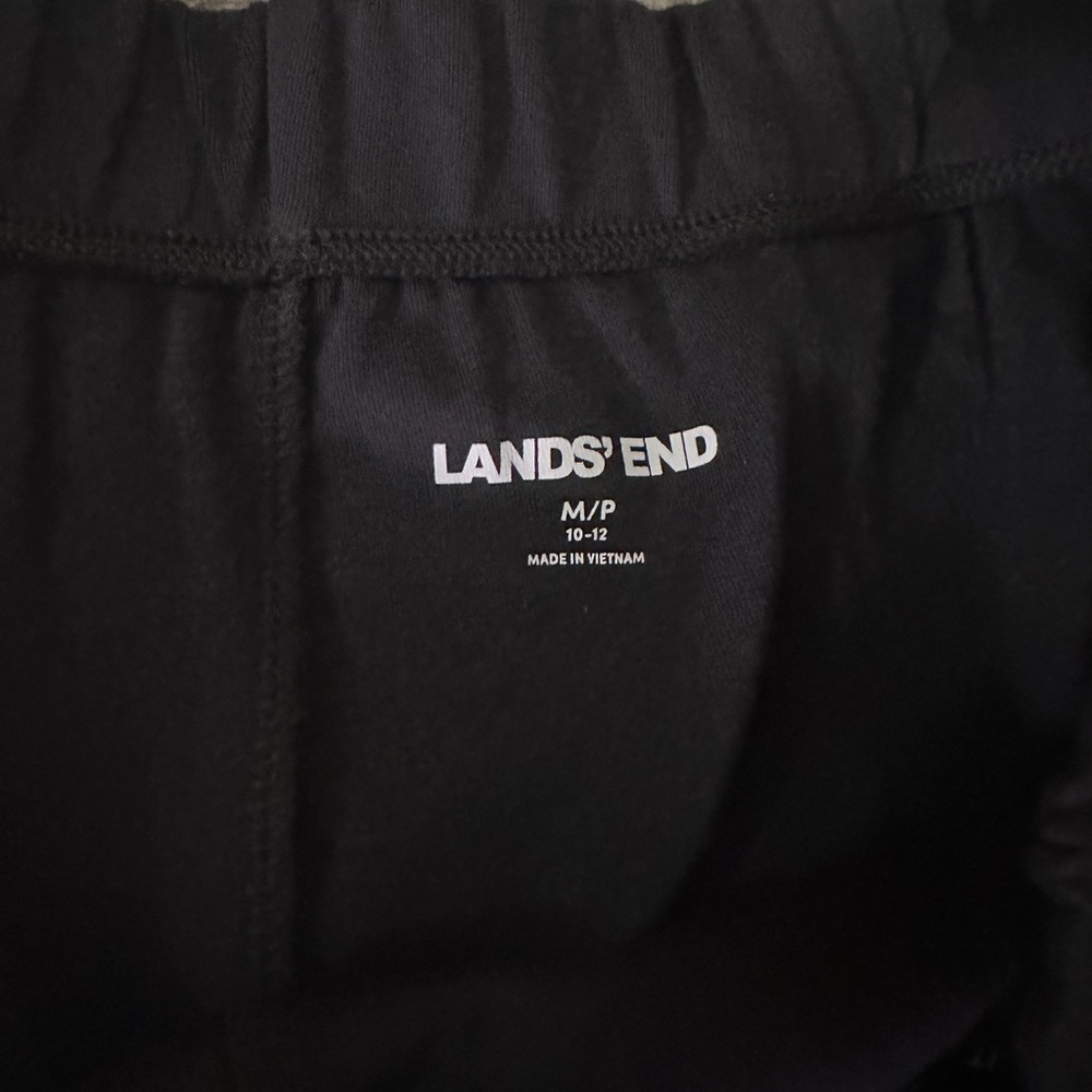 Lands’ End Sport Knit Petite Straight Leg Pants Women’s M/P (10 12) - Picture 3 of 7